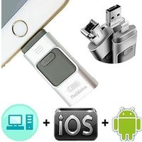 Clé USB 64GB I-flash U-disk pour iPhone/iPad/Android/PC