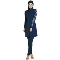 Maillot de Bain Musulman  - Ensemble de Burkini pour Femmes Ensemble de Pantalons Hijab Couverture Complète Séchage Rapide