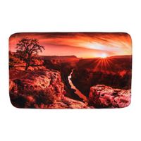 Tapis de Bain Grand Canyon 50 x 80 cm, de Haute qualité, très Doux, sèche Rapidement, Lavable, antidérapant