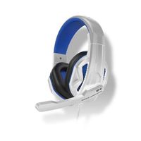 Steelplay - Casque Micro Filaire Stereo - Hp44 - Blanc/Bleu PS5