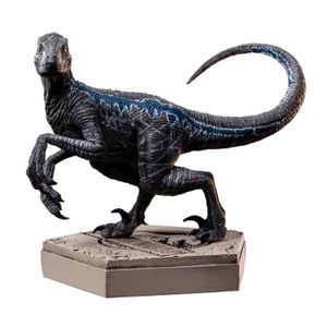 STATUE - STATUETTE IRON STUDIOS - Jurassic World - Velociraptor Blue 