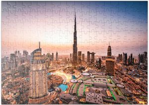 PUZZLE Skyline De Dubaï Le Matin - Premium 200 Pièces Puz