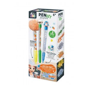 MOMOSTAR - Kit Créatif De Stylos Lumineux à Fabriquer Soi-même Avec LED - 80 Accessoires - Activité Manuelle Enfant 5-8 Ans - Cadeau Anniversaire Original - 4