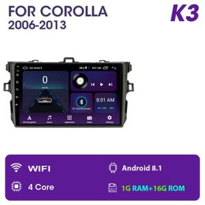 AUTORADIO Andriod 8.1 (1g 16G) - autoradio Android 11, 4G, G