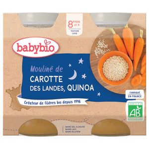 LÉGUMES CUISINÉS Petit Pot Bébé Bonne Nuit Légumes Quinoa - Bio - 2