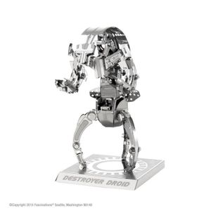 KIT MODÉLISME Maquette métal - Star Wars : Destroyer Droid - Métal Earth - 1 pièce - Gris - Niveau intermédiaire