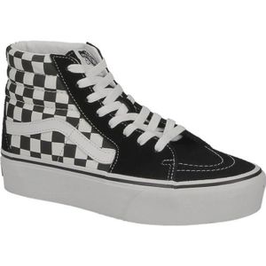 vans plateforme femme carreaux