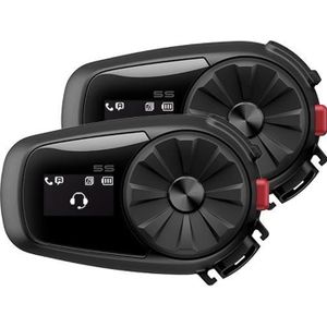Kit Intercom Bluetooth® SF4-02 Duo + Ecouteurs HD Dafy Sena moto :  , intercom de moto