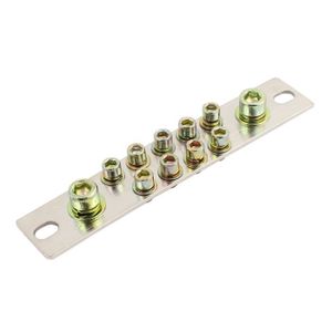 10 Pcs M6 6P PCB-5 auto-verrouillage snap in Bornier à Vis Terminaux seulement