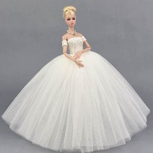 Pink Lace Wedding Dress for 11.5" Doll Princess Evening Gown Party Outfits 1/6 