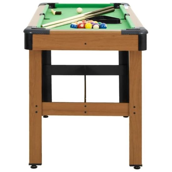 BESTTable de billard 4 pieds 122 x 61 x 76cm Marron NOV53272212