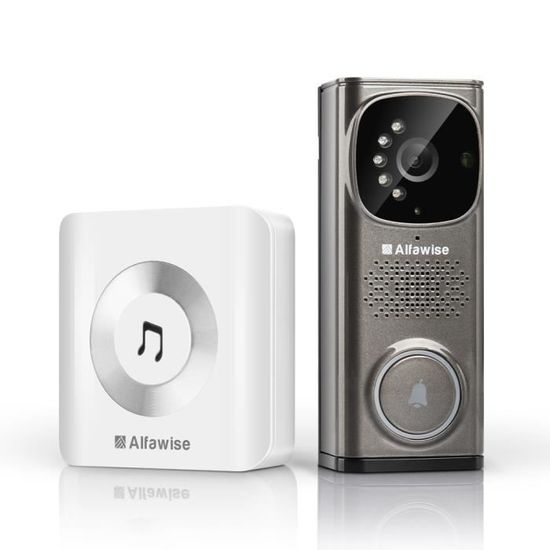 Alfawise WD613 Interphone Wifi Sonnette Sécurité intelligente