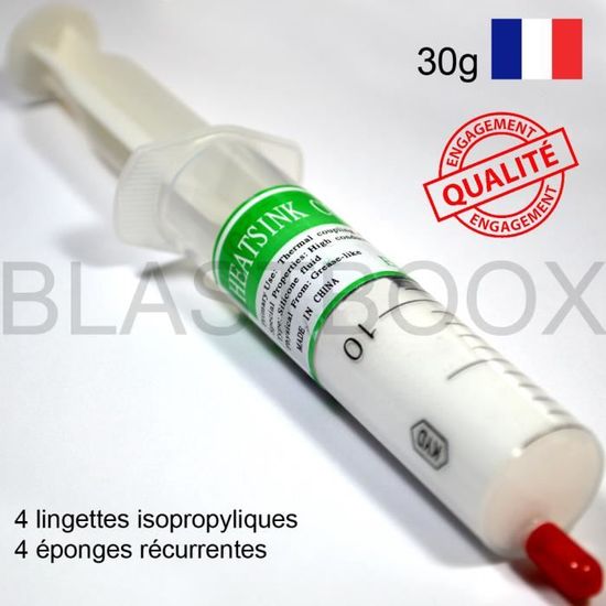 GD900 Seringue de Pâte Thermique Grise 30g GD900 Seringue de Pâte Thermique Grise 30g