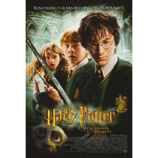 Affiche Du Film Harry Potter Et La Chambre Des Secrets 109 X