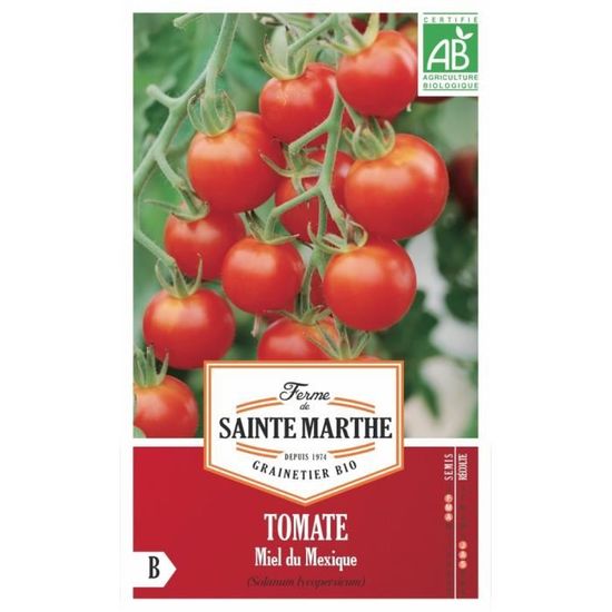 Graines bio de tomates Cerise Miel du Mexique - FERME DE SAINTE MARTHE - Graine - Légumes - Marron
