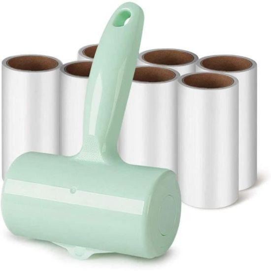 Lot De 4 Rouleaux Anti-Peluches Réutilisables Et Lavables - 2 Grands + 2 Mini - Pour Vêtements, Canapé, Voiture - 5