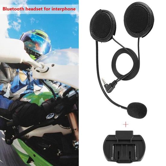 Intercom Moto,Interphone moto connexion FM 3 personnes casque moto casque  bluetooth casque sans fil casque mains libres sans fil - Cdiscount Auto