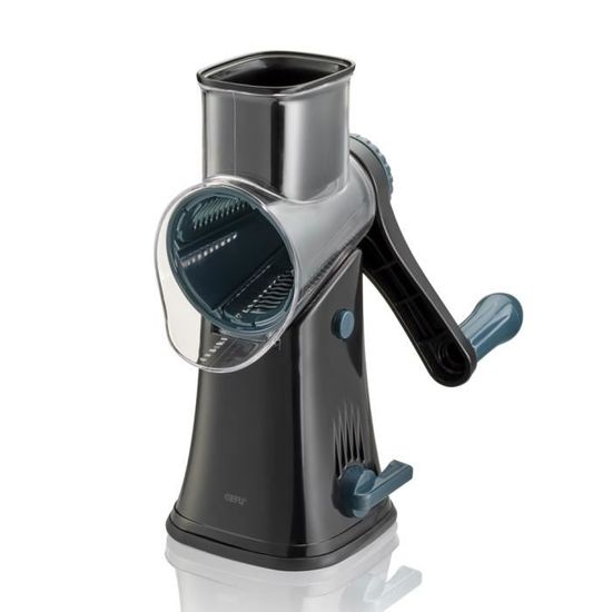 Kit Complémentaire Râpe à Tambour GEFU Pour Hachoir à Viande TRANSFORMA - 3 Tambours Inox (fin, Gros, Tranches) Pour Légumes, Fromage, Noix… - 5