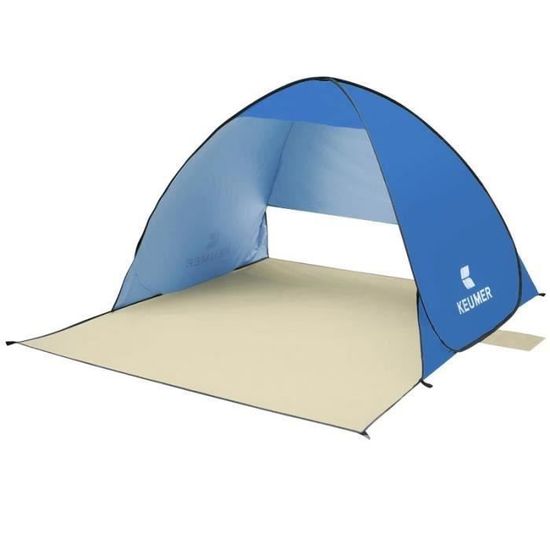 Tente de plage, pop-up anti uv abri de plage 2 ou 3 personnes abri