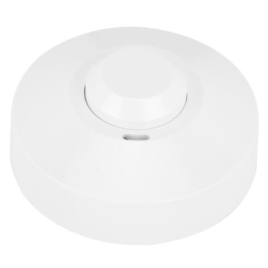 Détecteur de mouvement micro-ondes - 1200W - Angle 360° - IP20 - Blanc