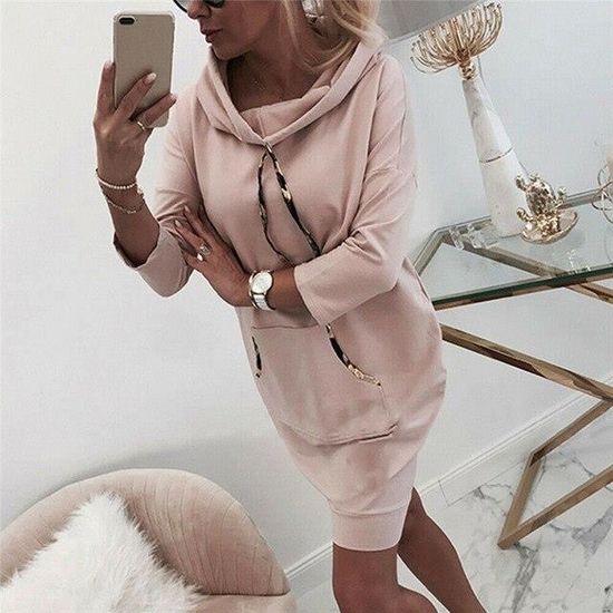 Sukany Veste En Jean Femme Oversized - Manteau Dénim Boutonné Mi-Long Col Rabattu - Style Décontracté