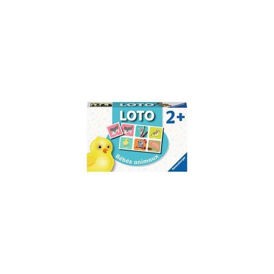 Jeu classique Ravensburger Loto Bébés Animaux - Loto mémo et domino - Achat & prix