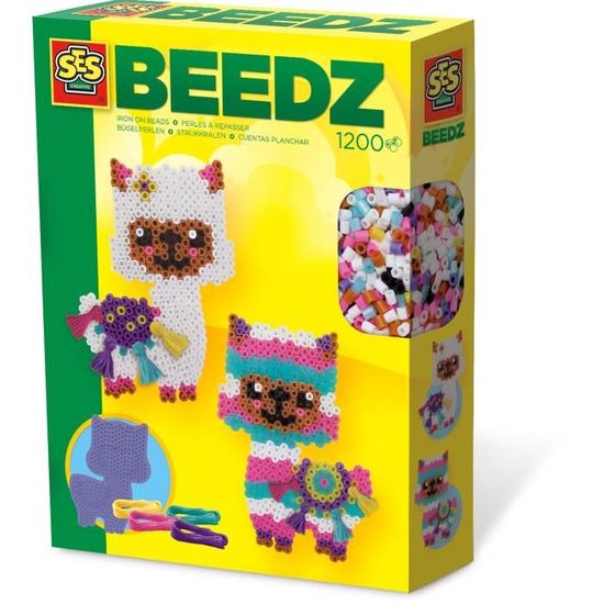 Plateau Perles à Repasser SES Creative – Modèle Chat, Pour Enfants à Partir De 5 Ans - 9