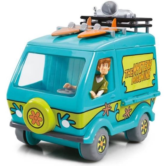 Véhicule miniature - figurine - SPLASH TOYS - Scooby Doo - Le Van Mystery Machine - Bleu - 2 ans de garantie
