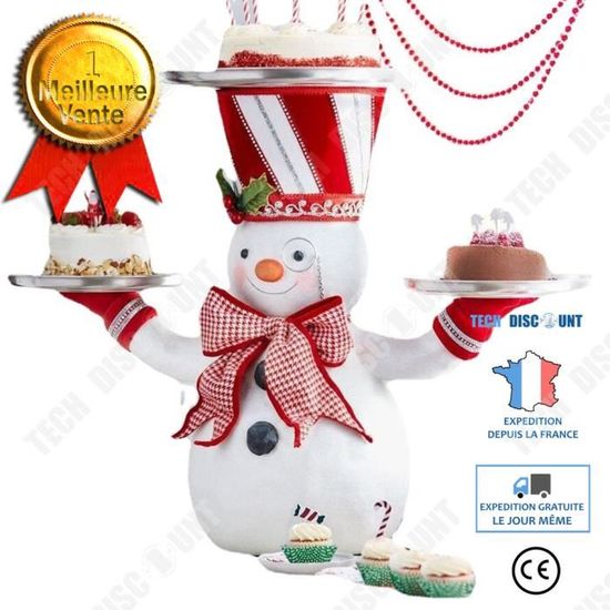 Bonhomme de neige charmant bonhomme de neige bocal et couvercle Noël