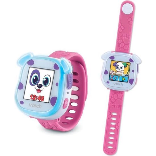 Montre Interactive Kidiwatch VTECH Rose Pour Enfant à partir