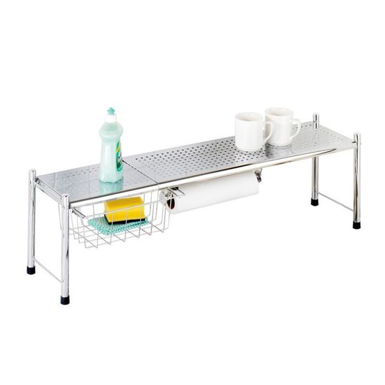 etagere pour evier expando cdiscount maison