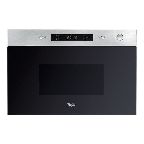 Whirlpool AMW 439/IX Incasso 22L 750W Nero, Acciaio inossidabile forno a microonde : 275.88