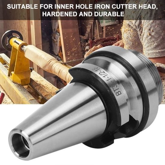 Porte-Outils De Fraise En Bout CNC - Tige En Acier Rapide Trempé - Filetage 1-1/2-18UNF - Modèles NT30 & NT40