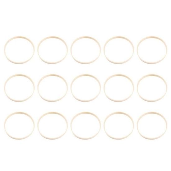 2 Cerceaux En Bambou Pour DIY - 40cm Et 36cm - Pour Attrape-rêves, Couronnes, Décorations Murales, Mariage
