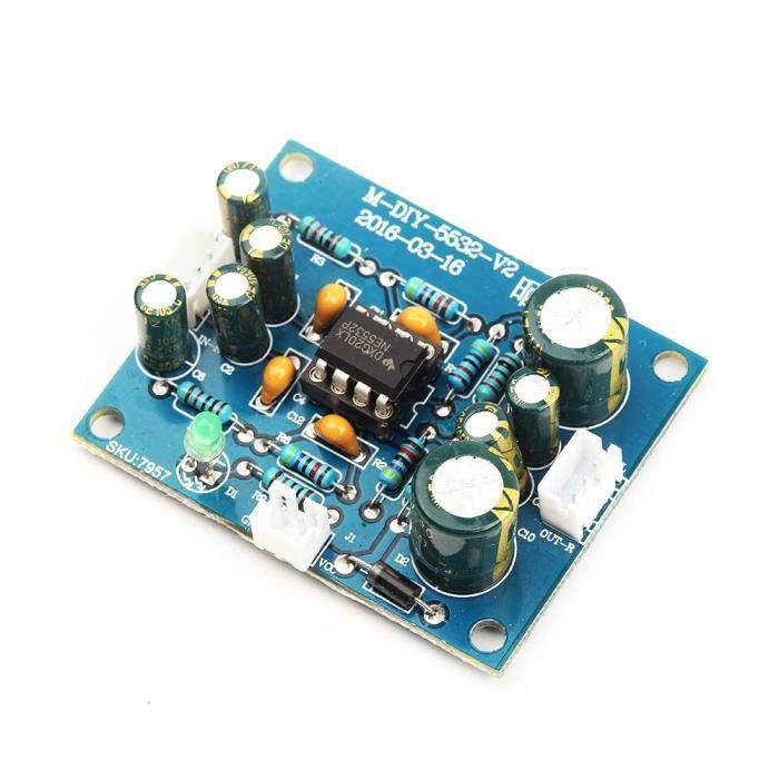 Module pré-amplificateur OP-AMP HiFi NE5532 - Module de ...