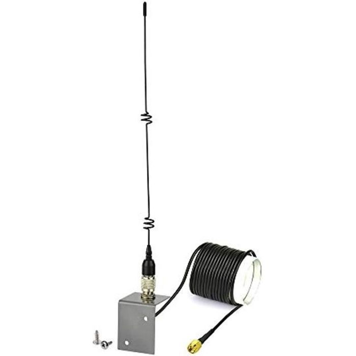 Eightwood Antenne 4G Exterieur Antenne SMA Adaptateur Magnétique 5dbi Omni-Directional RG174 Câble 3M pour routeur 2G 3G 4G Routeur