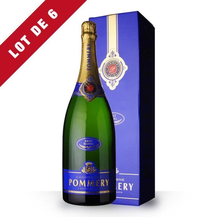 6x Magnum Pommery Brut - Etui - 6x150cl - Champagne