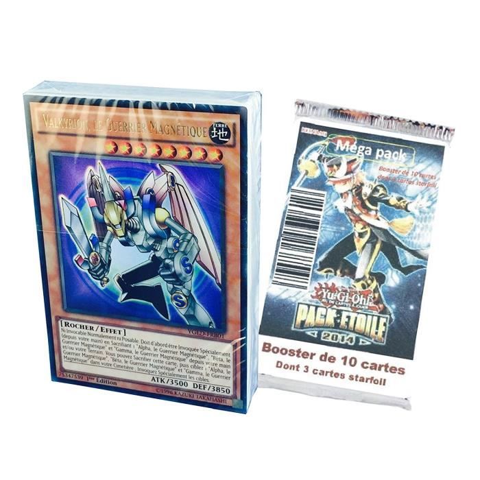 Carte Yugioh - Deck VALKYRION LE GUERRIER MAGNETIQUE en VF + 1 KDO