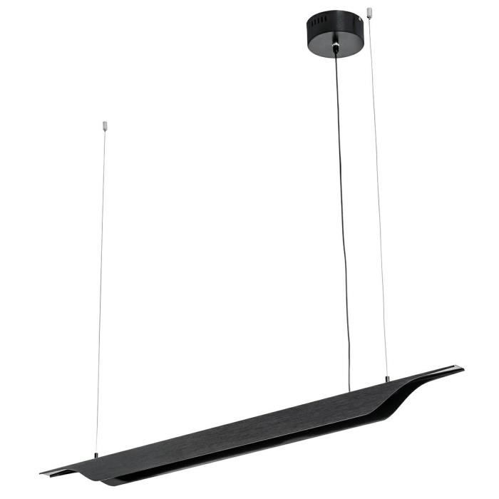 Suspension VERTIGO noir - LED, aluminium