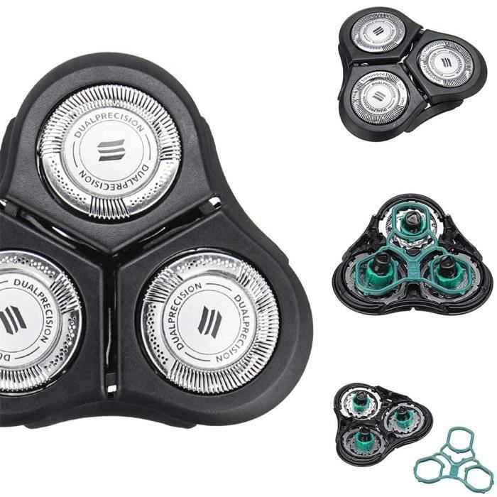 Rasoirs électriques et accessoires EgBert Remplacement De Tête De Rasoir En Acier Inoxydable Pour Philips Norelco Rq11 1 63848