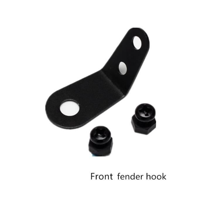 Pièce Détachée,Crochet de garde boue en aluminium de vélo ultra léger pour accessoires de vélo pliants Brompton - Type Front