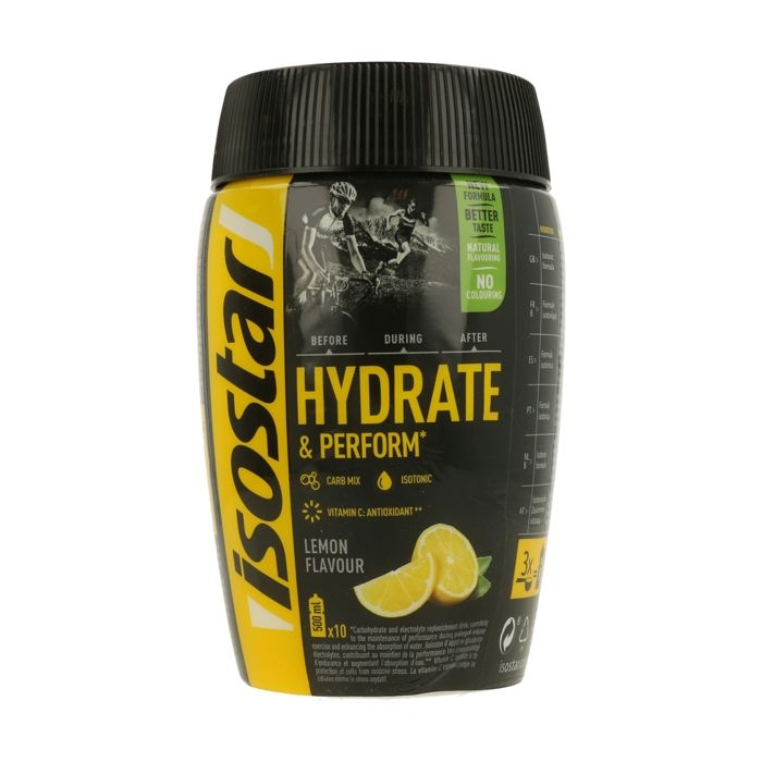 Isostar Hydrate & Perform Boisson sport Citron 400 g
