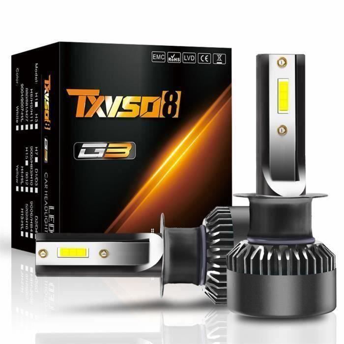 2 x H1 phares LED Kit 10000LM Ampoules haute puissance du faisceau blanc 6000K Phare 1972 My59448 LIJFK3475
