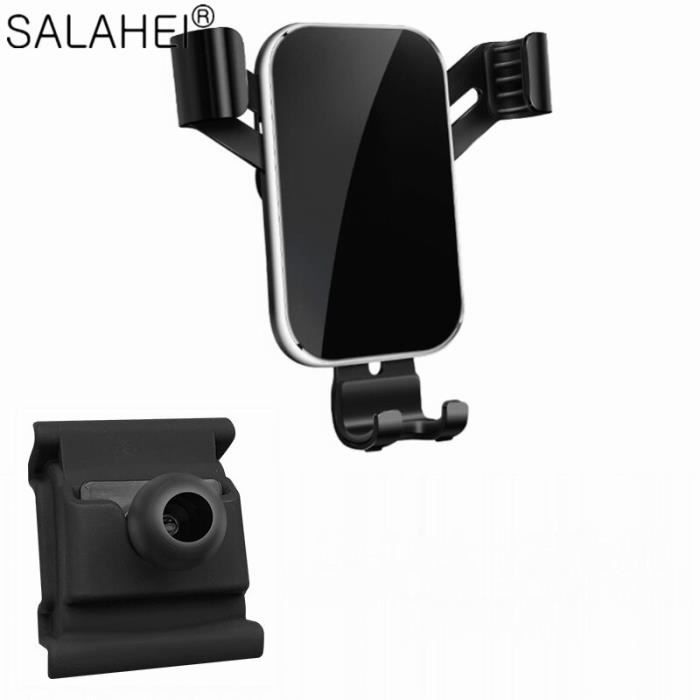Supports voiture,Mode nouveau Support de téléphone portable pour voiture pour Peugeot 5008 évent aimant montage - Type black