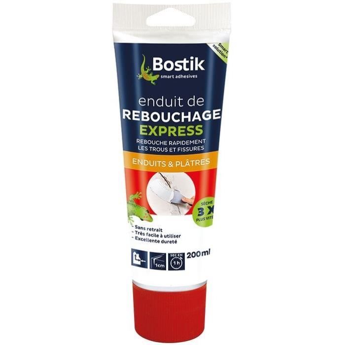 BOSTIK - Enduit rebouchage express tube 200ml