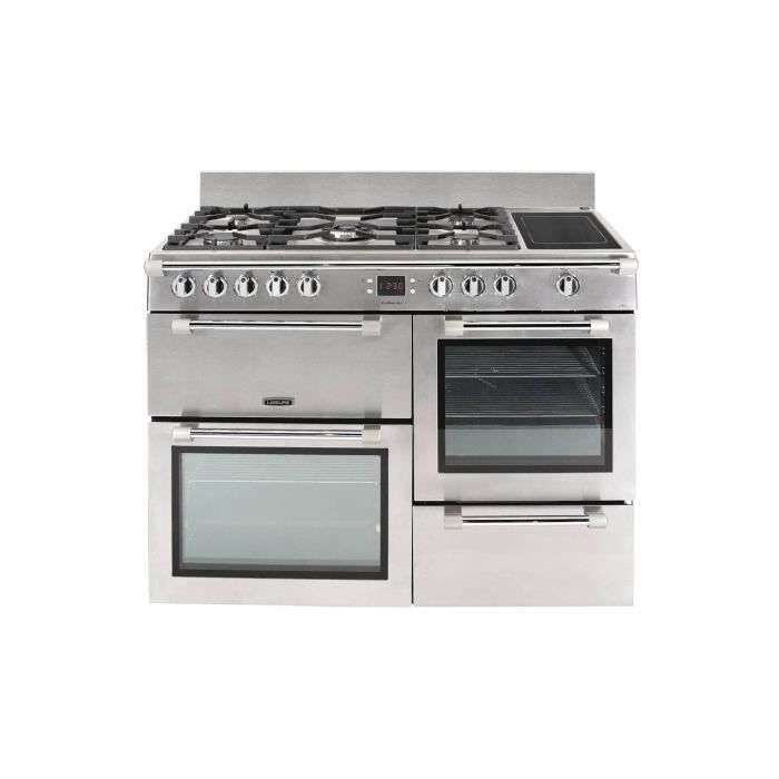 Leisure Cookmaster CK110F324X Cuisinière (four à deux étages) pose libre largeur : 110 cm profondeur : 60 cm hauteur : 90 cm…