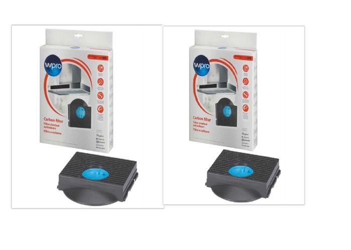 Lot de 2 filtres à charbon TYPE 303(21,5 x 21 x 4 cm) pour hotte Elica - Indesit - Beko - Gorenje - Smeg - Whirlpool 9029793602 (x2)