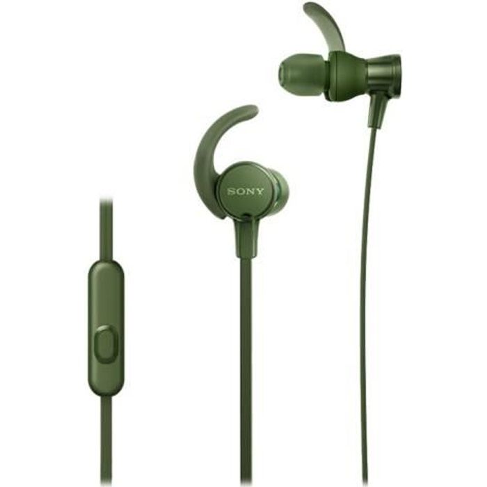 SONY - Ecouteurs sport intra-auriculaires EXTRA BASS™ XB510AS - Vert