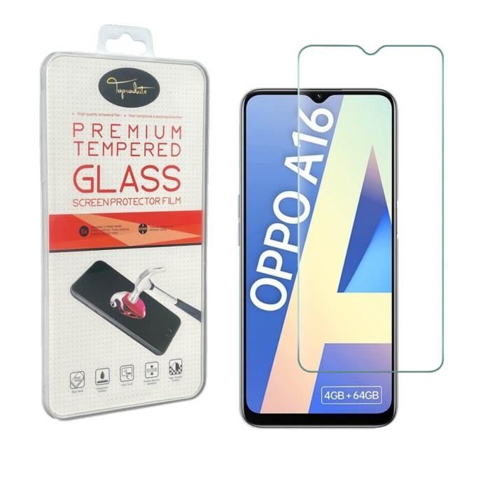 Film de protection 2.5D Verre trempé pour Oppo A16 - A16s [Toproduits®]