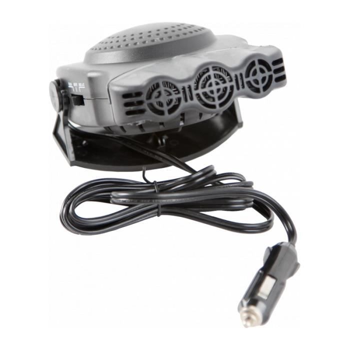 chauffage céramique et ventilateur avec poignée incar 12V